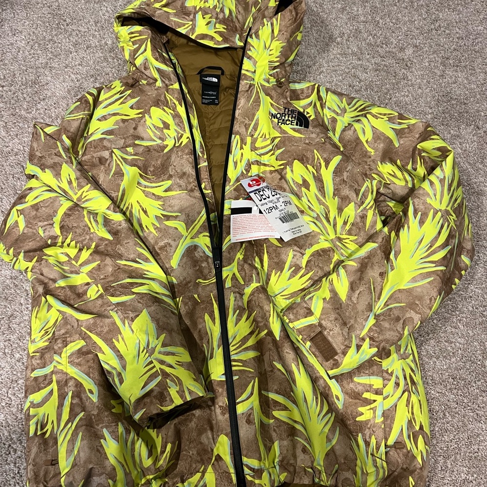 The North Face Camouflage Jacket with Hood